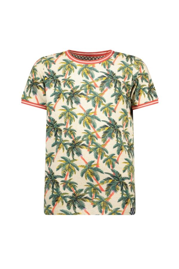 B.Nosy Jongens t-shirt - Kaleb - Keen AOP
